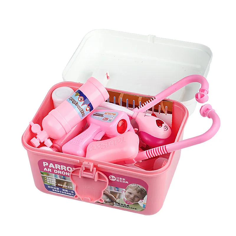 2024 New Kids educational Preschool Role pretend play medial kit set plastic doctors play set for kids children boys girls