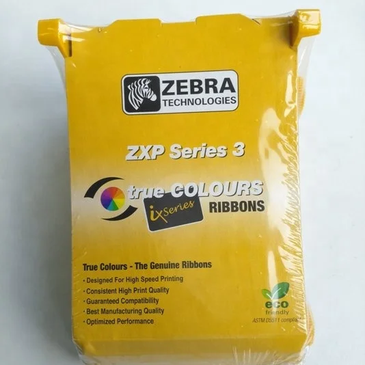 Zebra 800033-340 YMCKO цветная лента 280 принты для использования с принтером ZXP серии