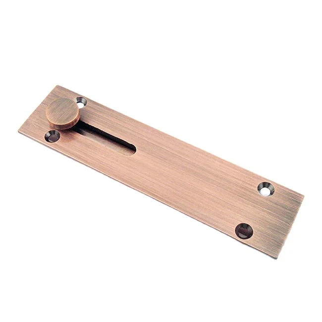 Classical antique copper brass antique flush door bolts