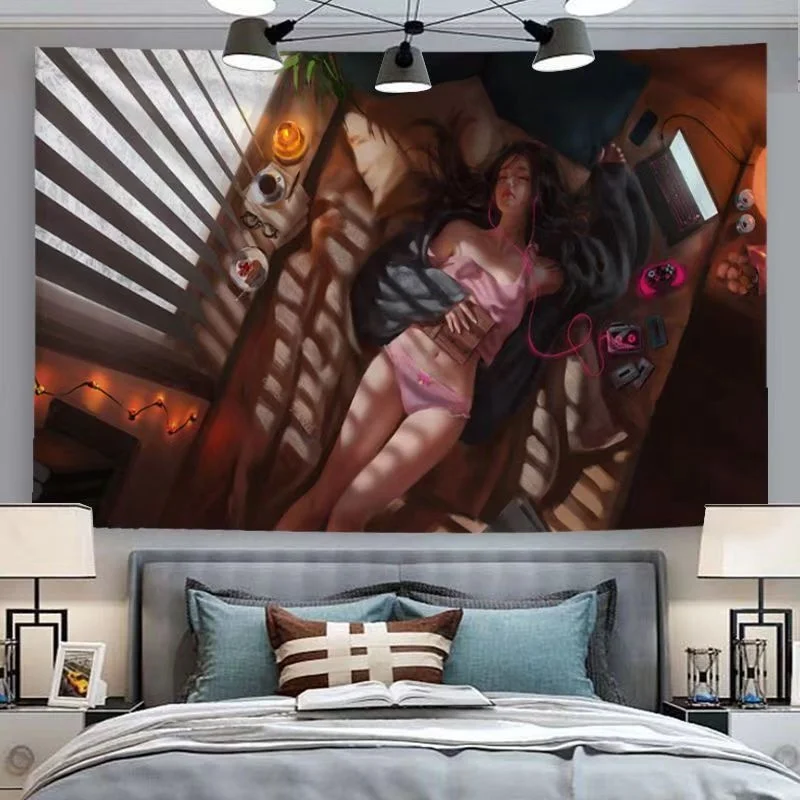 Custom 3D Photo Wallpaper Interior Non-Woven papiers peints murals Decoration Sexy Murals For Wall Decor Bedroom Hotel