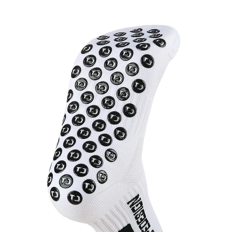 silicone dispensing socks soccer anti slip stockings grip design socks football athletic elite ankle socks