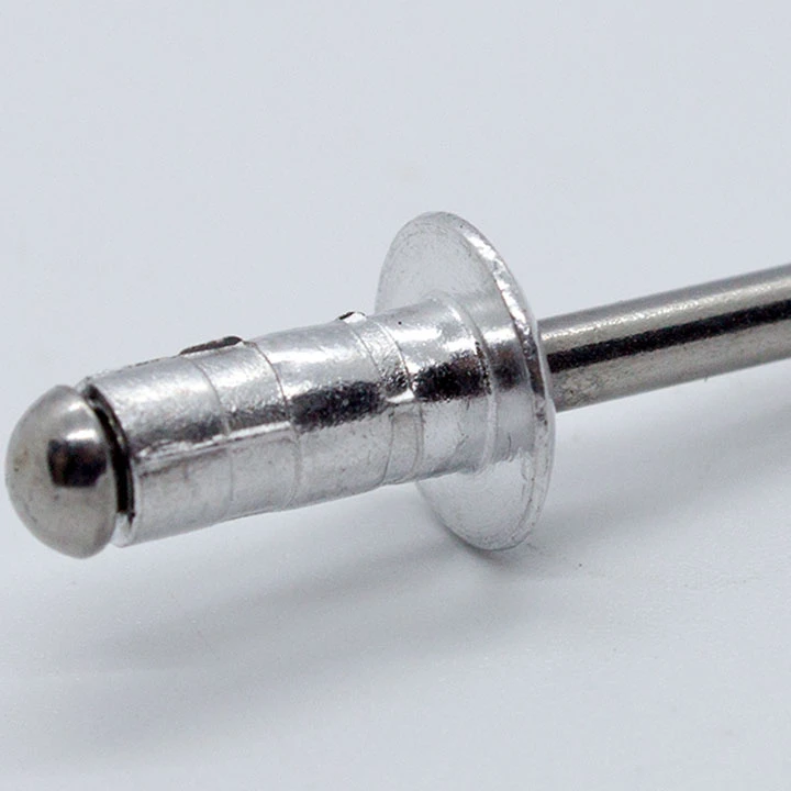 aluminum/ stainless steel  multigrip done  head  pop  rivets