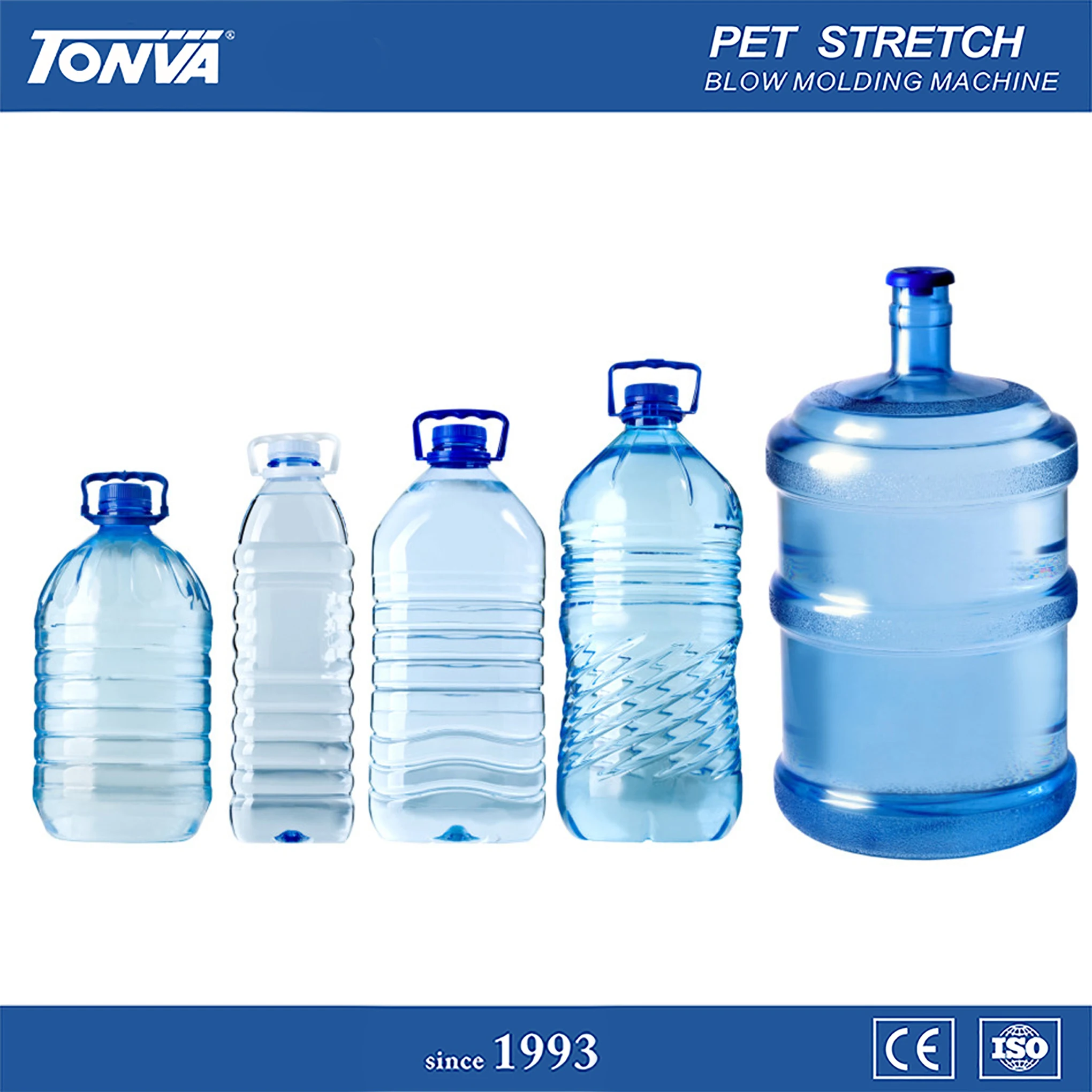 5 gallon semi automatic water bottle making/blow molding machine cheap price