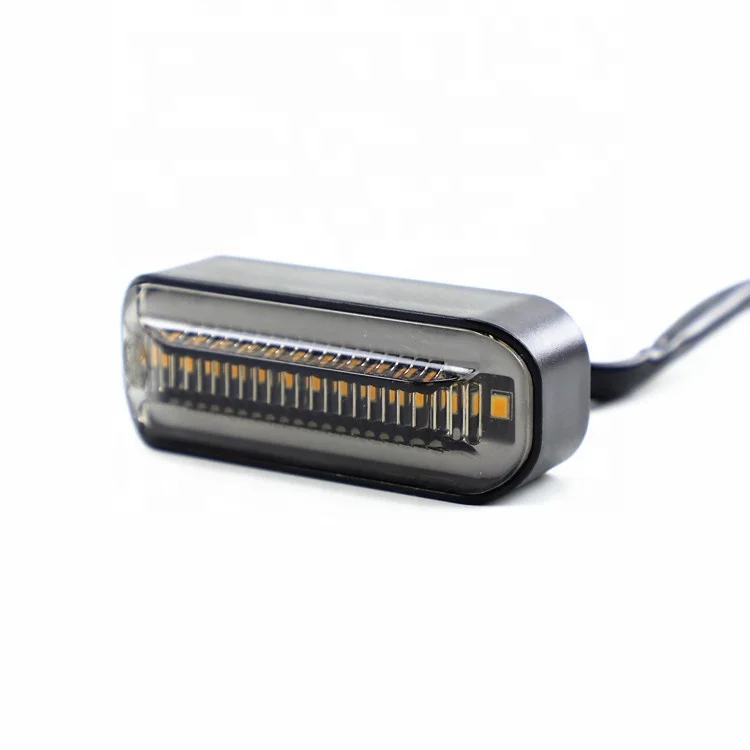 Waterproof High Power Bright Flashing LED Motorcycle Front Warning Light