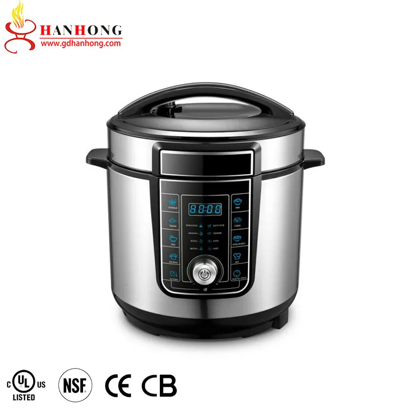 Brand New 8 Multi Functions Temperature Gauge Oilless Air Fryer Electric Pressure Cooker