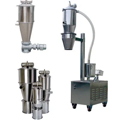 vacuum powder transfer feeder for food industry