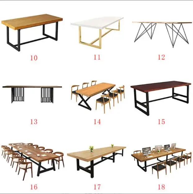 Wholesale Black Powder Coating Metal Iron S Coffee Table Cafe Desk Furniture Legs for Livingroom Home Bar