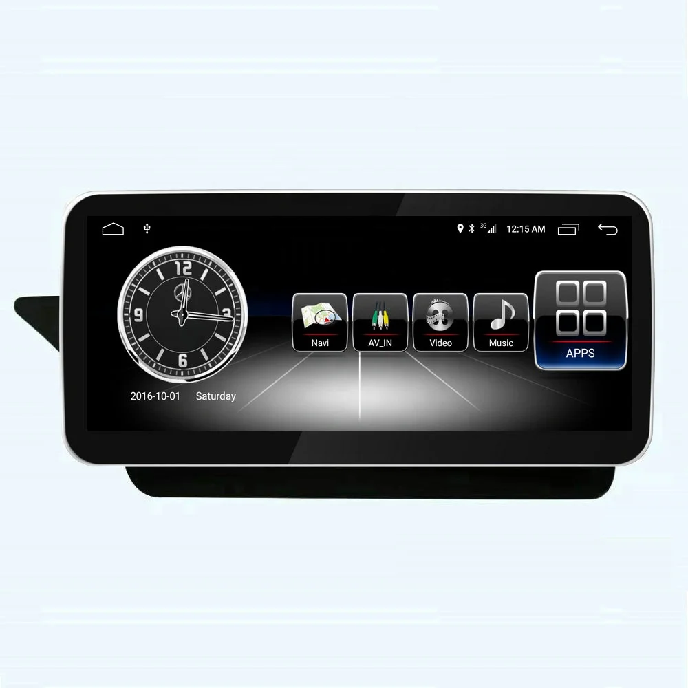 Ugode Android 1920 HD anti-glare blueray screen Car Multimedia Player GPS for Benz E Coupe C207 A207 two door LHD