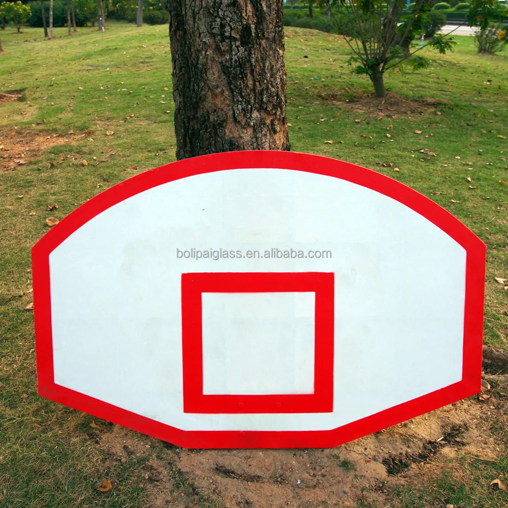 Custom fan shape small smc fiberglass basketball board for sale