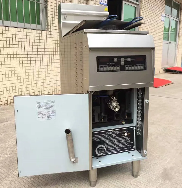 Fast food restaurant kitchen equipment fryer gas