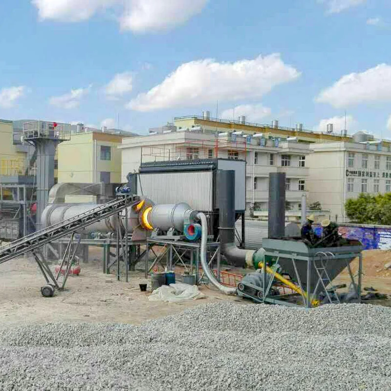 Cold Asphalt Mixing Plant Emulsion Machine 60 T Capacity Asphalt Mix Machine Single Drum Asphalt Plant