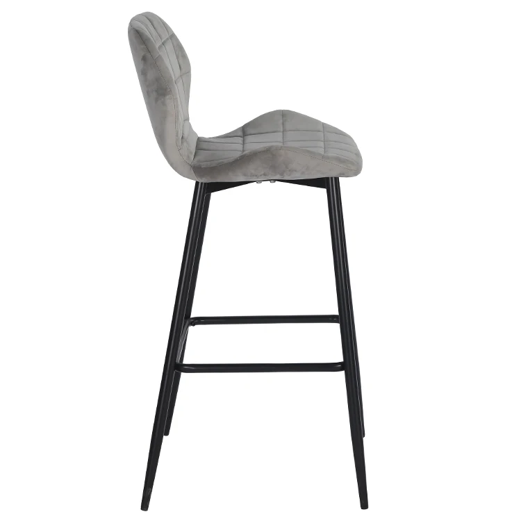 Free samle metal leg wood top bar chair modern bar stool high chair bar stools wholesale