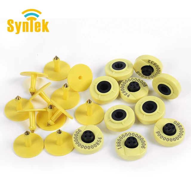 Waterproof RFID Ear tag rfid cattle tags TPU Animal Tags