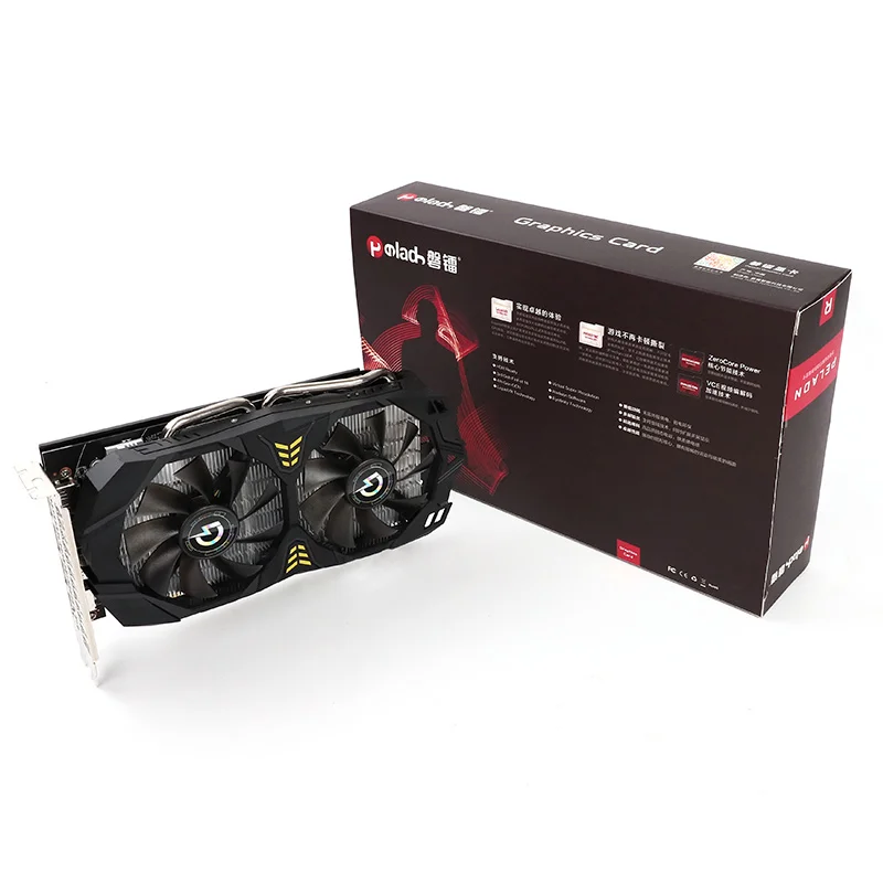 Новая видеокарта RX 580 8 ГБ для настольного графического процессора RX550 RX570 RX6600 RX5700XT RX6500 RX580 2048SP