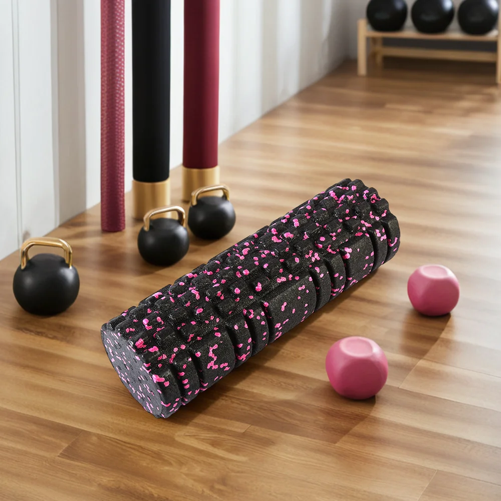 EPP Solid Yoga Column Mace Fitness Foam Shaft for Muscle Relaxation Pilates Slimming with Eva Material