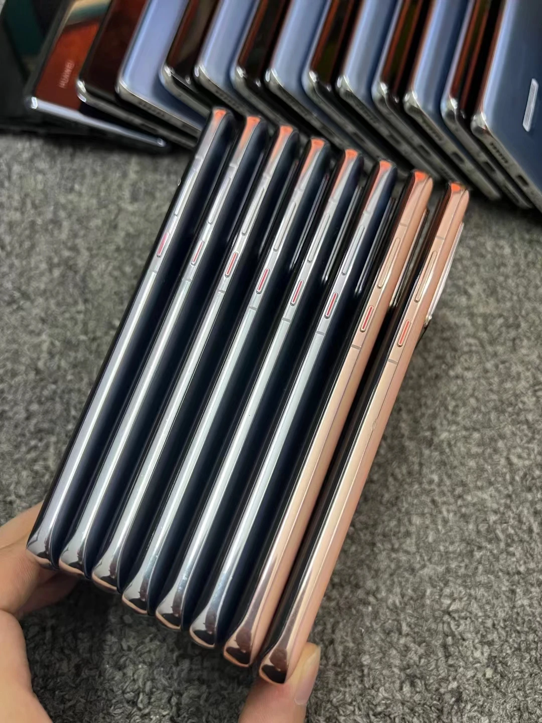 Wholesale used phone for huawei p40 pro plus 5G ELS-AN10 50MP Camera 8GB 512GB Penta Back Cameras Android Smartphone