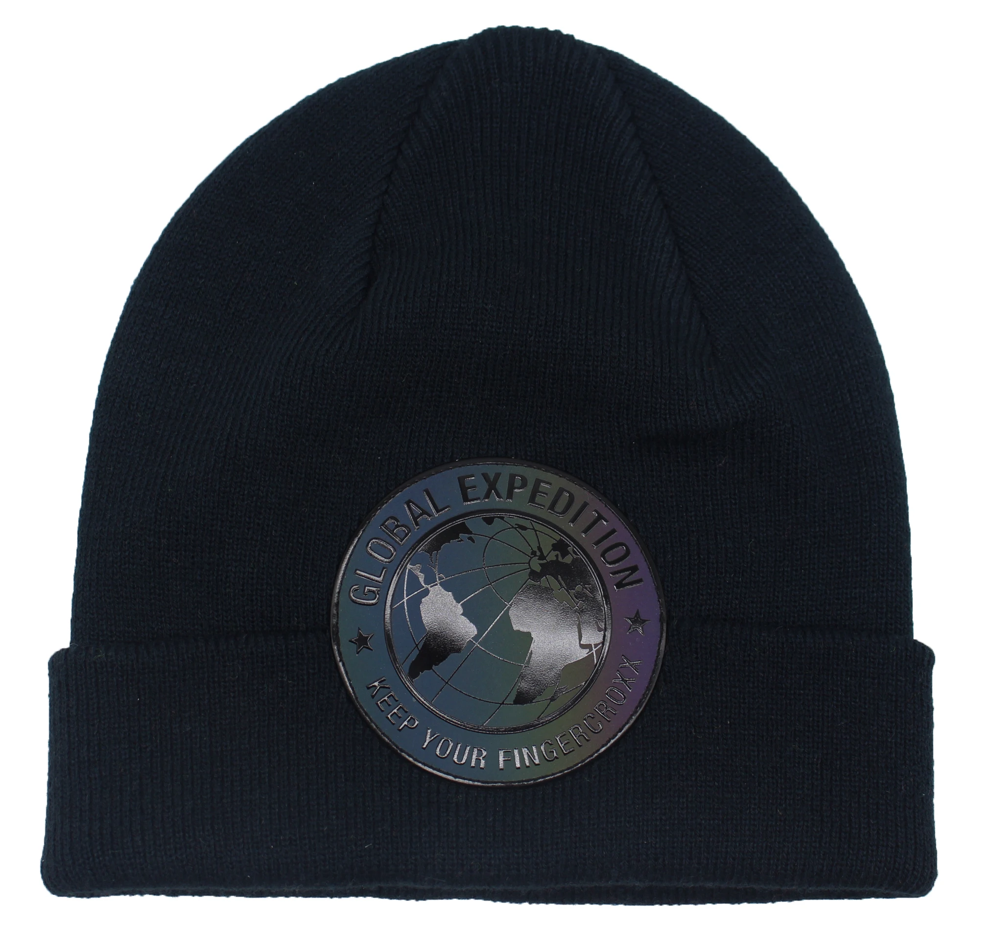 Высококачественная зимняя цветная Светоотражающая Шапка-бини с логотипом