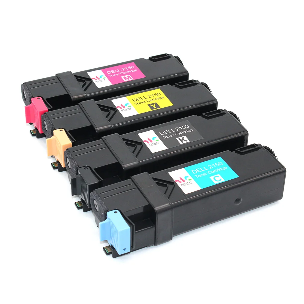 WEEMAY Compatible Dell 2150 2155 Toner Cartridge Suitable for 2150 2155