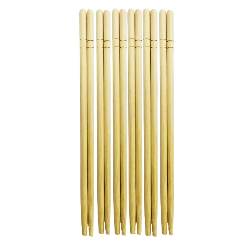 New products China Manufacturers Sushi Bulk Bamboo Long Round Stick  Disposable Chopsticks