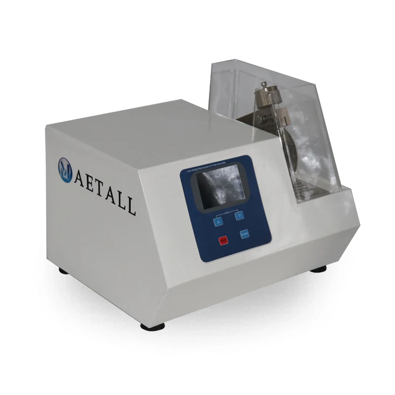 DS-600 низкоскоростная точная автоматическая металлографическая машина для резки