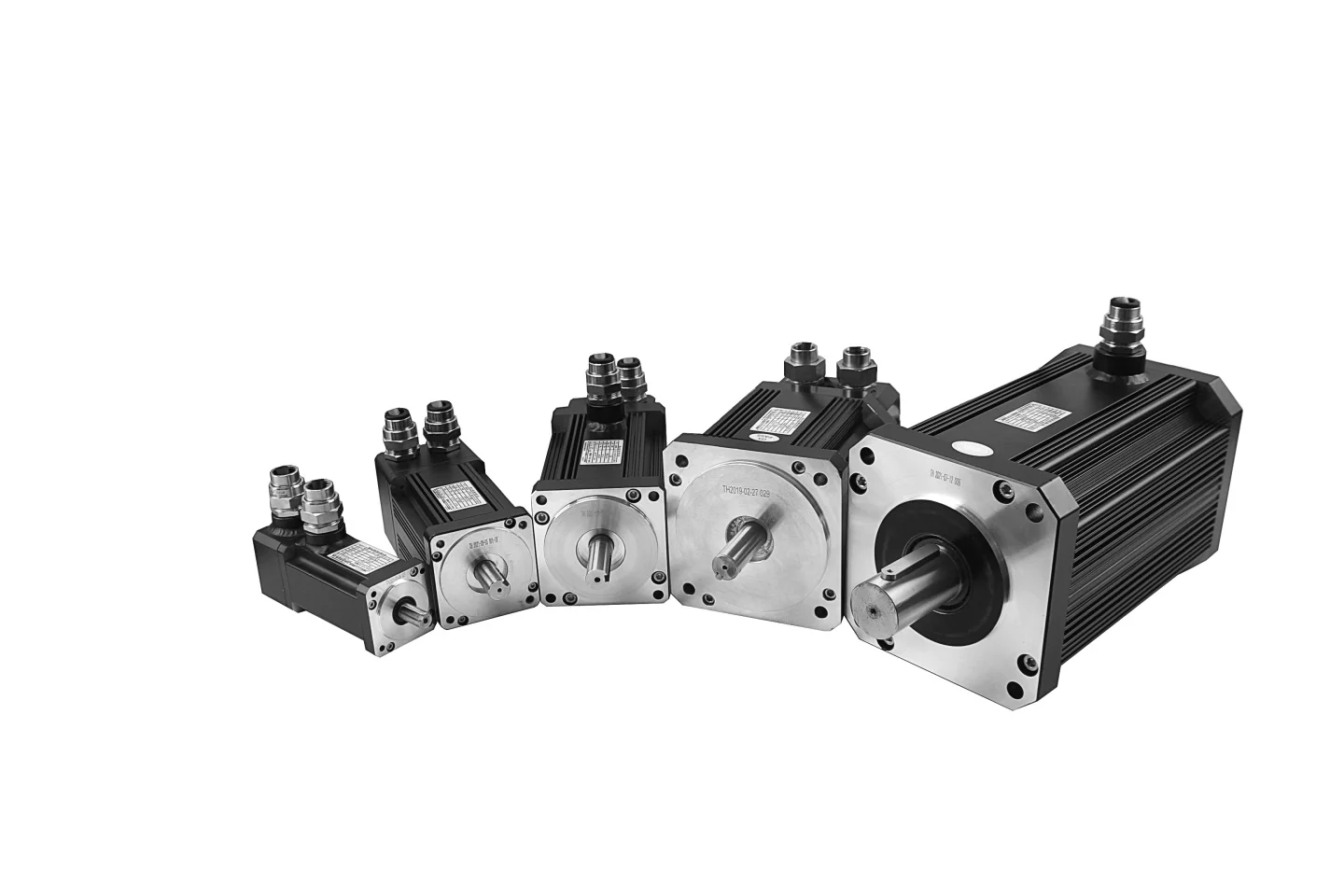 3KW DC servo motor with brake and driver 48V