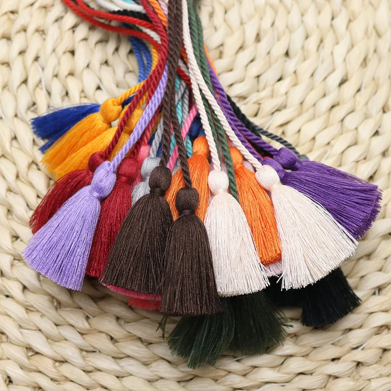 Multi-color optional polyester cotton54cmDouble-headed tassel Clothing accessories tassel tassel for spot supply long fringe