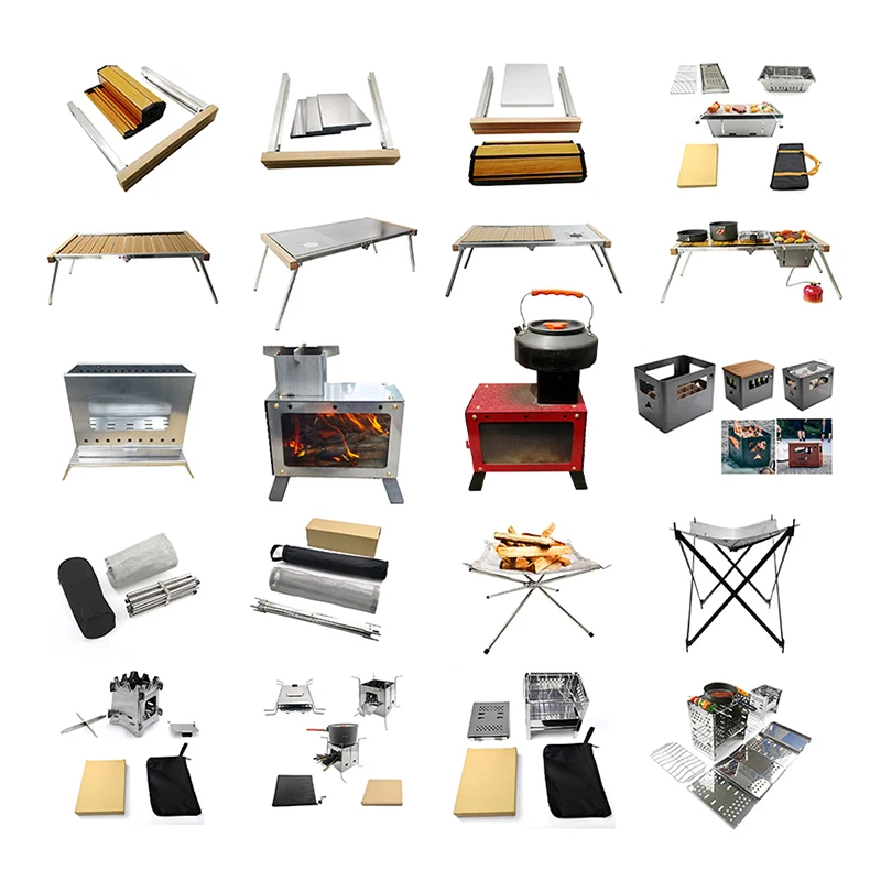 OEM Remote Monitoring Civil commercial industrial bbq grill offset wood pellet bbq smoker for barbecue