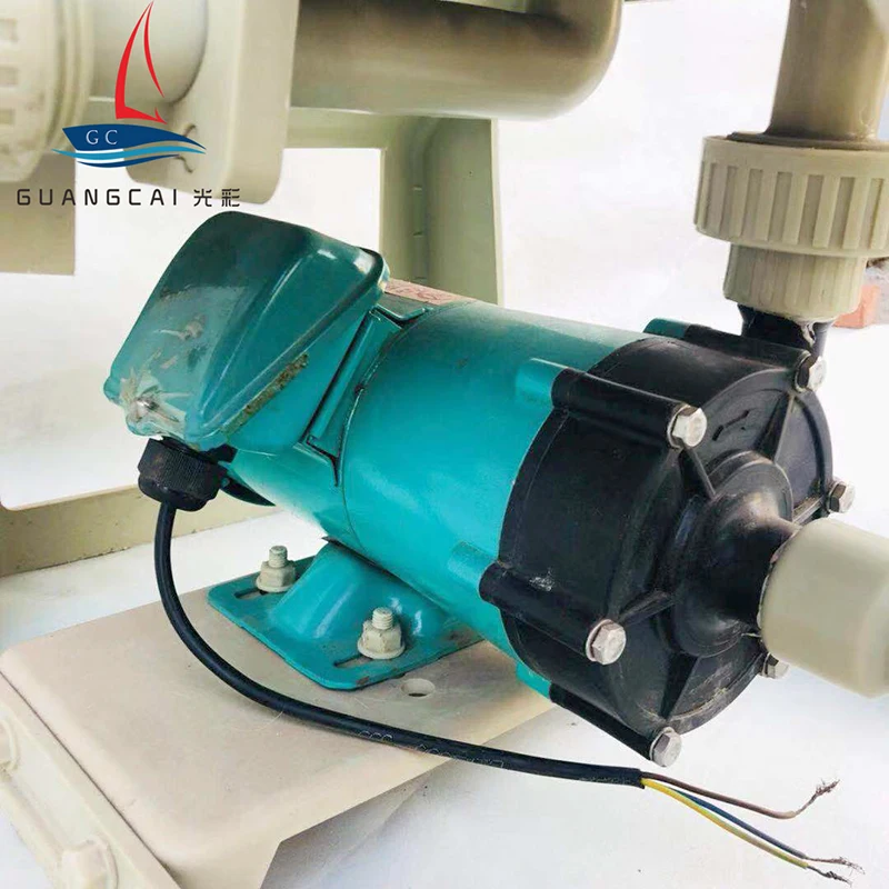 Electroplating machine relation filter pump