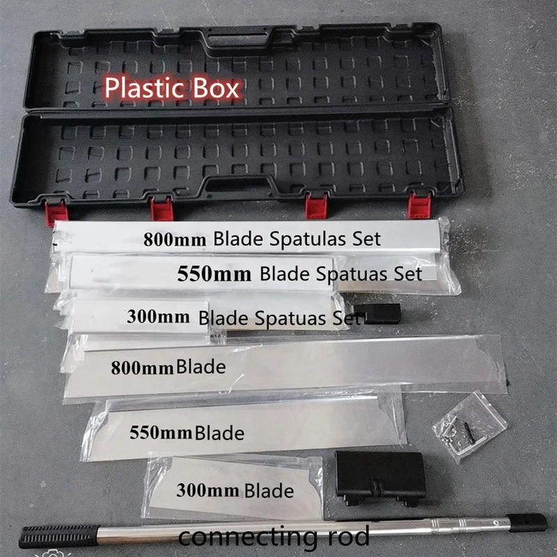 Filling Knives Set 6 Pcs Metal Scraper Filler Drywall Skimming Blade  Stainless Steel European Made Paint Plaster Finishing