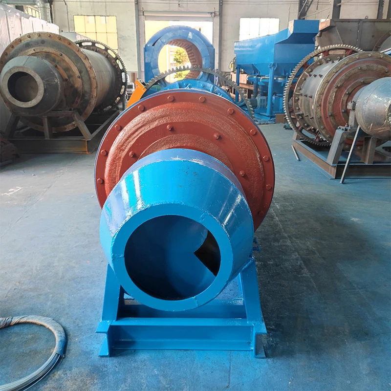 Automatic Sand making machine Drum type ball mill Dry wet dual-purpose rod grinding equipment