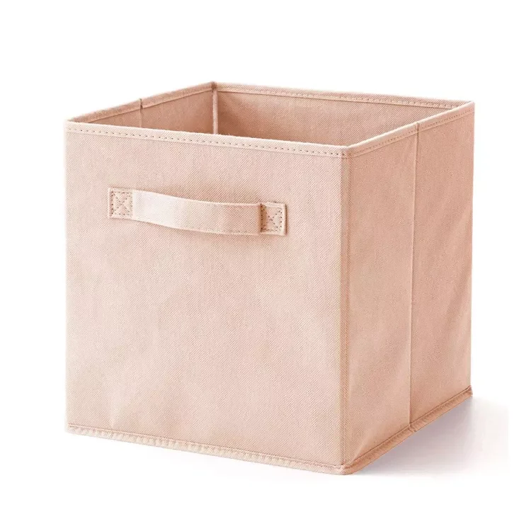 Custom Underbed Storage Cube Drawers Nursery Home Parts Stackable Storage Box Bin Basket Pink Foldable boxes & bins