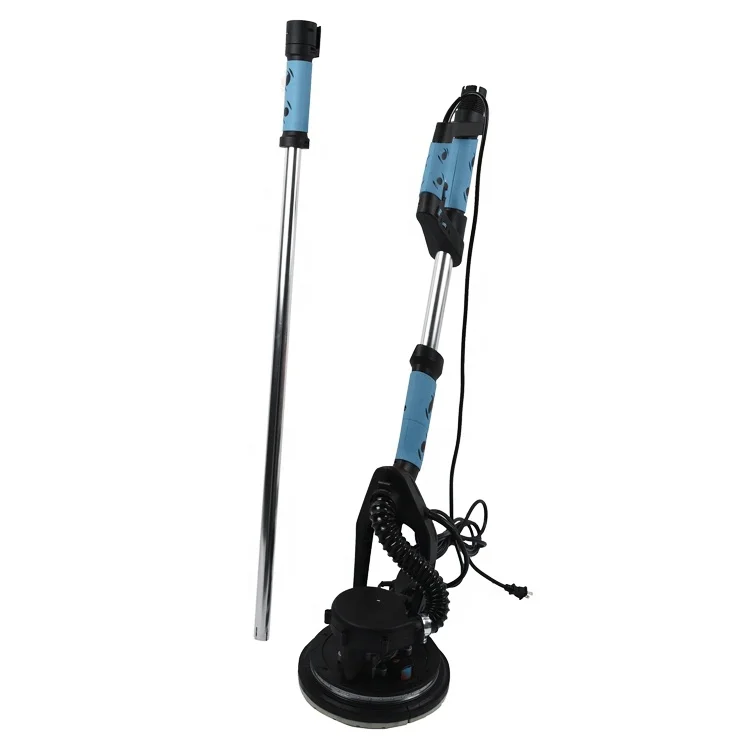 Electric Wall Sander Double-Deck LED Lights Sander 550-1900RPM Electric Drywall Sander Dust-Free Automatic Vacuum System