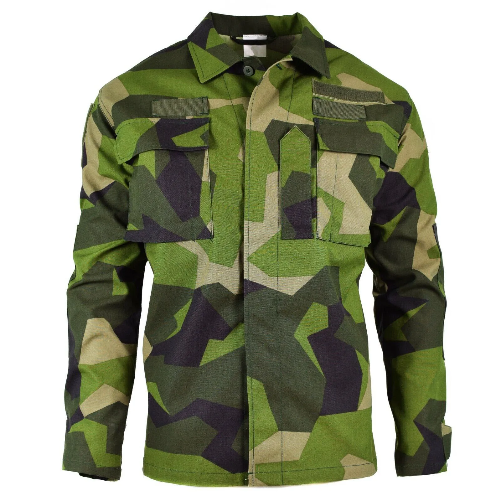 Original Swedish tactical M90 jacket splinter camouflage shirt