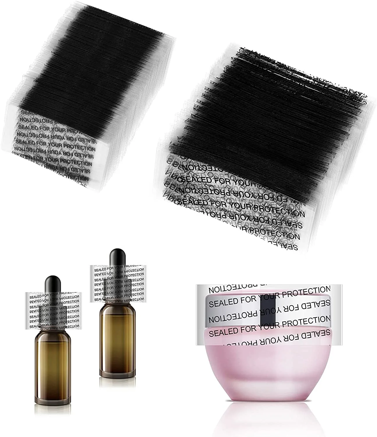 Printing Plastic POF PVC pet heat shrink band clear shrink wrap film sleeve for bottle