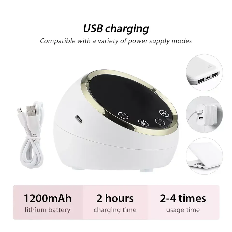 Hot sale Quiet Milk Extractor Smart Screen Rechargeable Electric Portable Mother Feeding Hands Free Electric Pump