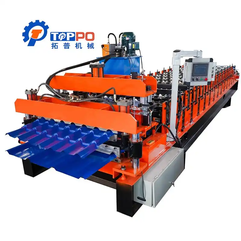 Double Layer Metal Roof Tile Making Roll Form Machine with Factory Prices Good Quality