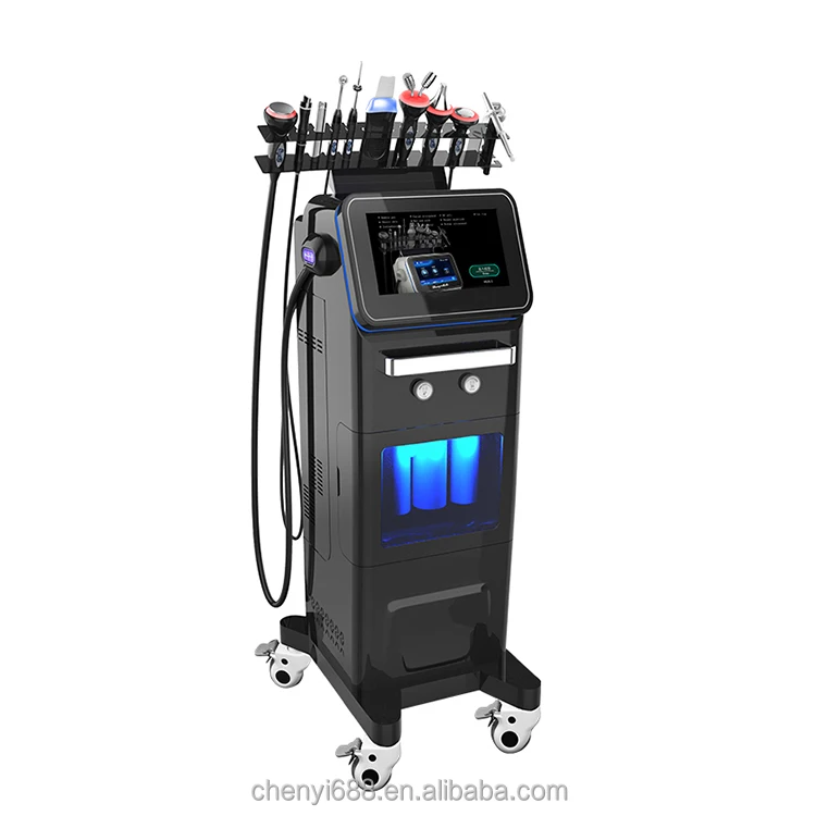 10 In 1 Hydro Multifunction Water Dermabrasion Jet Peel Device Portable Home Oxygen Facial Machine