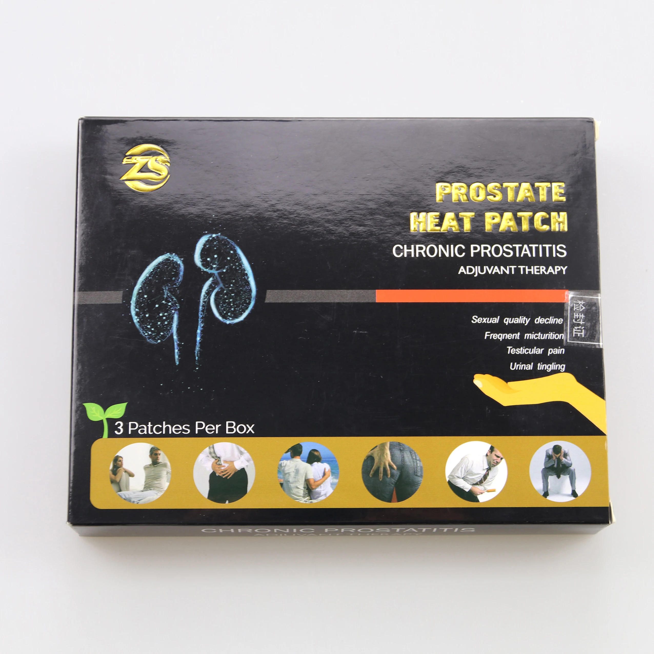 Обработка пластырей для термического простатита