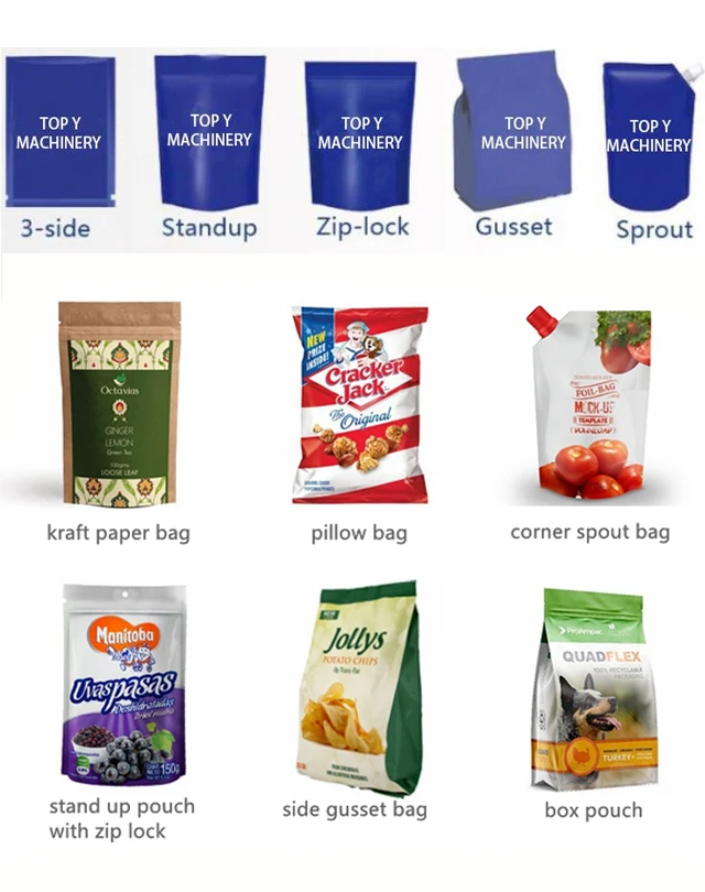High productivity dried fig soyabean chestnuts confectionery walnut dry bean packing machine