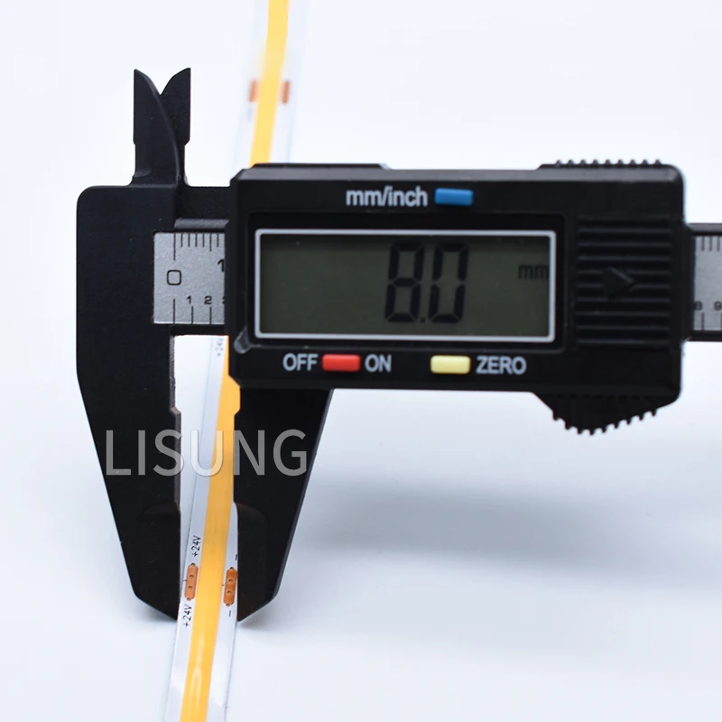 CZINELIGHT 12V 320leds 480leds 720leds 8mm 12 volt cob led strip 12V COB led strips