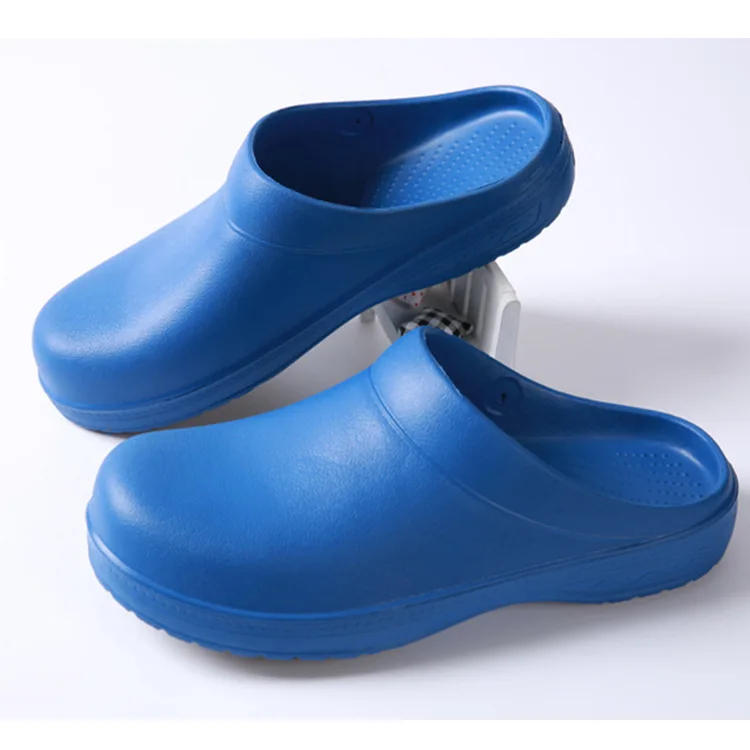 Factory Custom green kitchen-shoes soft hotel kitchen work shoes non slip chef cook chef safety shoes