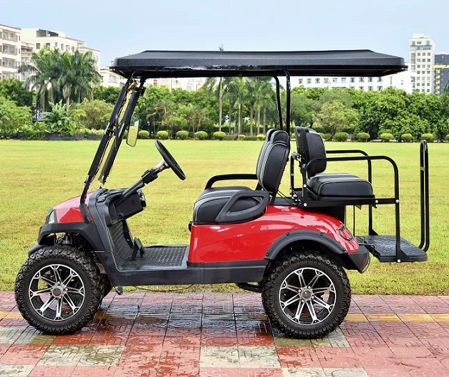 4 seats Aluminum Chassis electric hunting golf carts small electric off road vehicles