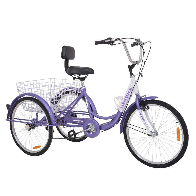 
2021 hot sale 24inch adult tricycle sell rickshaw tricycle,on feet tricycle for adults use 