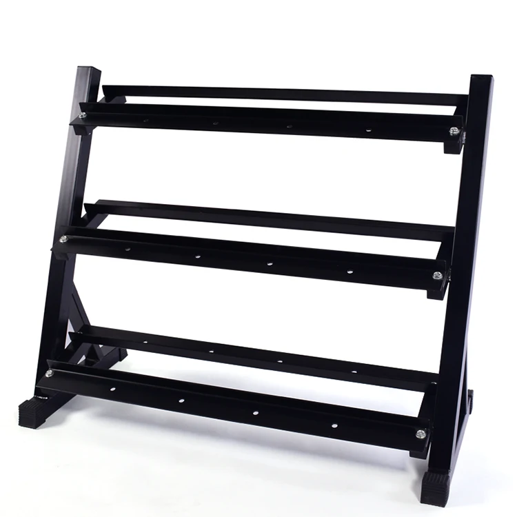 
Metal Steel Home Workout Commercial Gym Equipment Storage Stand Fitness Dumbbell Rack 
