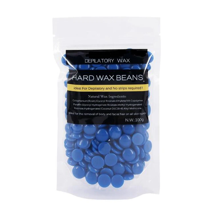 250g Hard Wax Beans Rose Pink Flavor Paper Depilatory Wax Waxing Pellet Body Beauty Bikini Arm Pit Leg Hair Removal Epilation