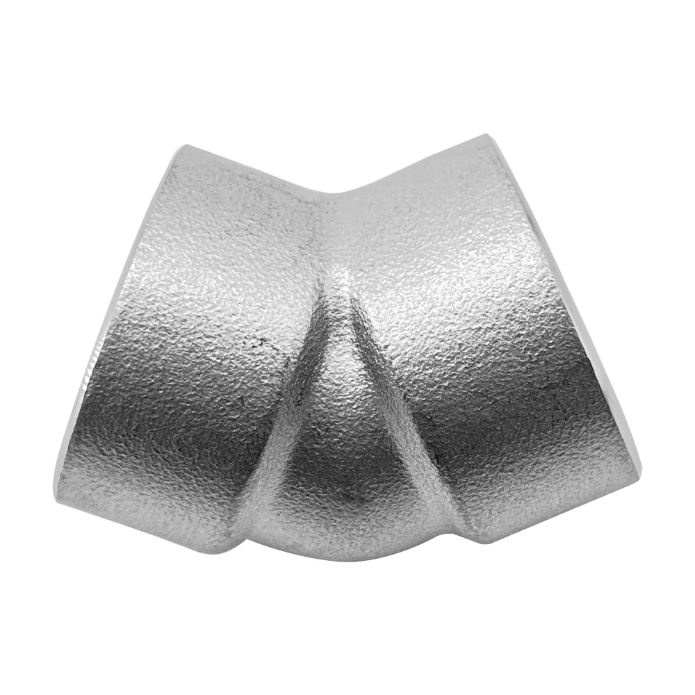 F304 304L Socket Welded Stainless Steel Elbow 45 Degree B16.11 SS Tube Fitting  Manufacturer