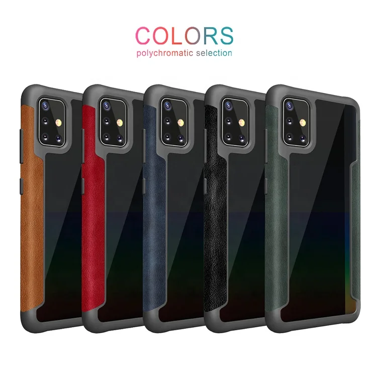 Clear Case for Cellphone , Tpu case manufacturer phone accessories 2019 new thin case for Samsung A71