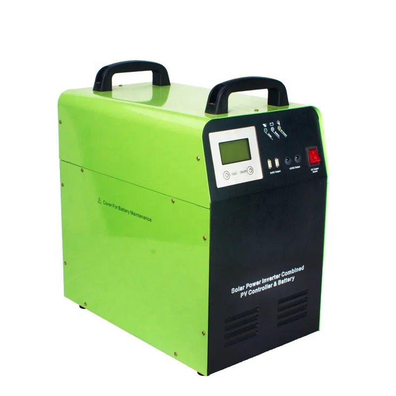 Solar power system 1000w 1500w all in one machine contains with inverter charge controller battery