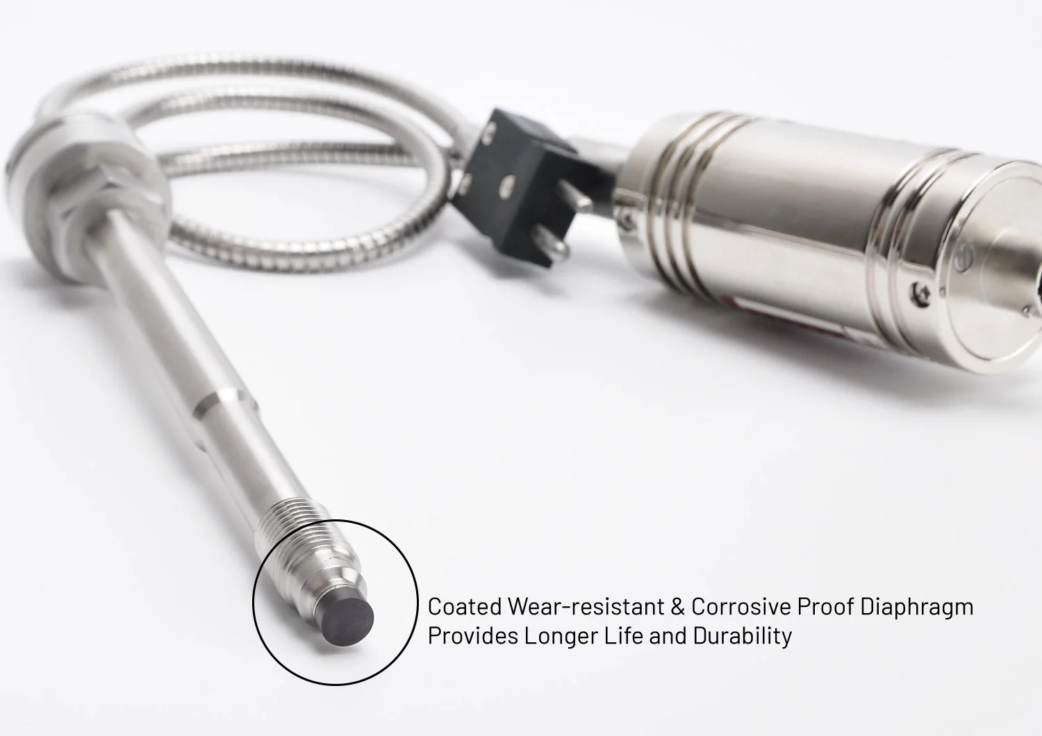 plastic extruder 30MPa 0-10V M14*1.5 high temperature transmitter with thermocouple