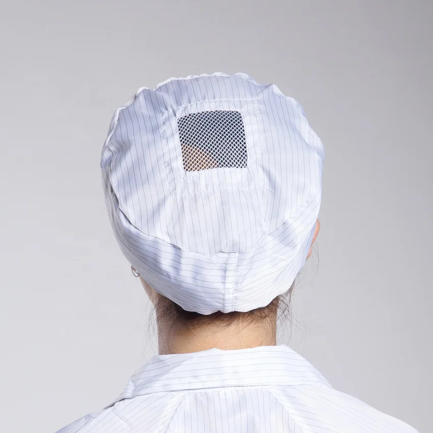 Factory Direct Sale High Quality Cleanroom Antistatic Hat ESD Cap Antistatic Hat Cleanroom Hat